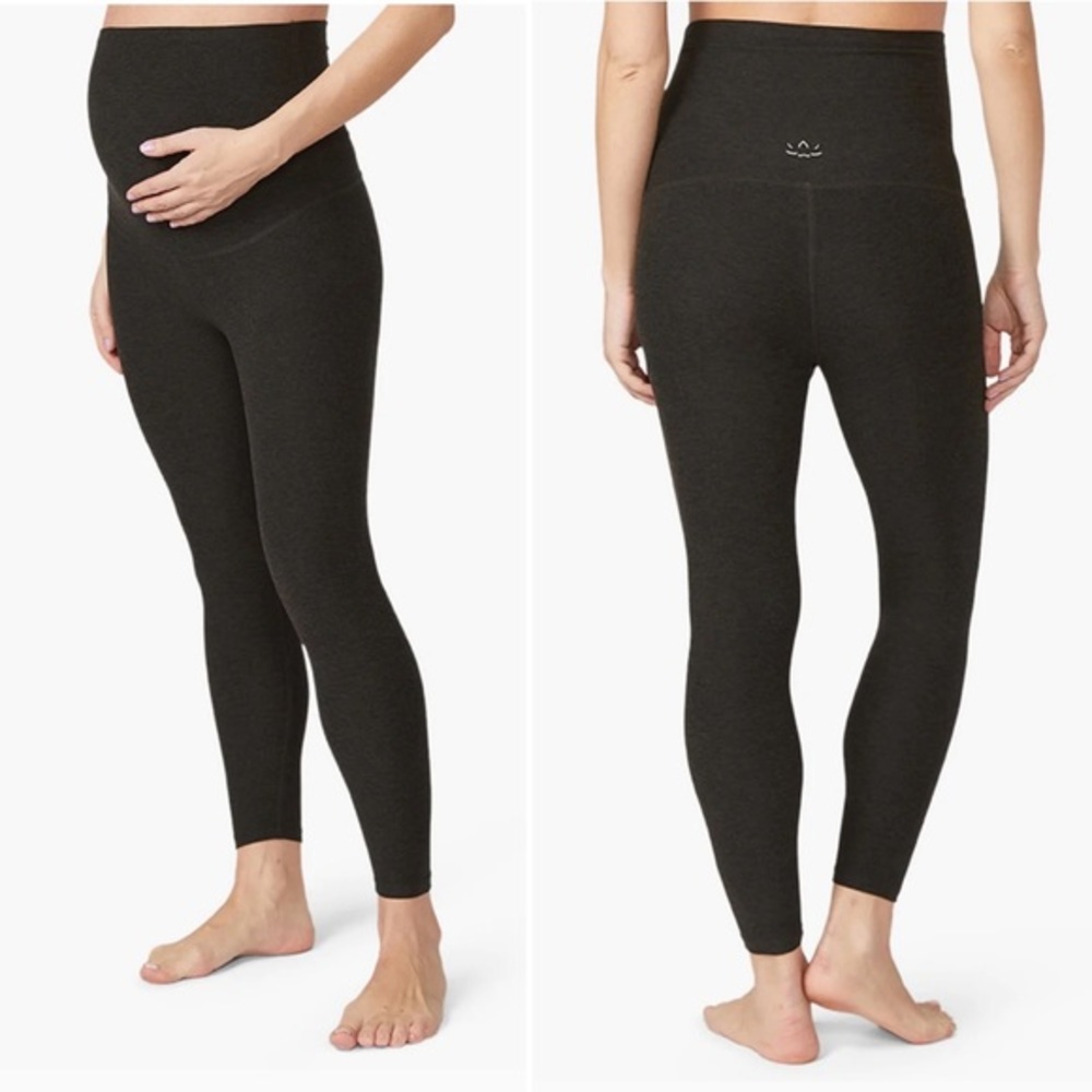 Beyond yoga Spacedye Love the Bump Maternity Pocket Midi Legging